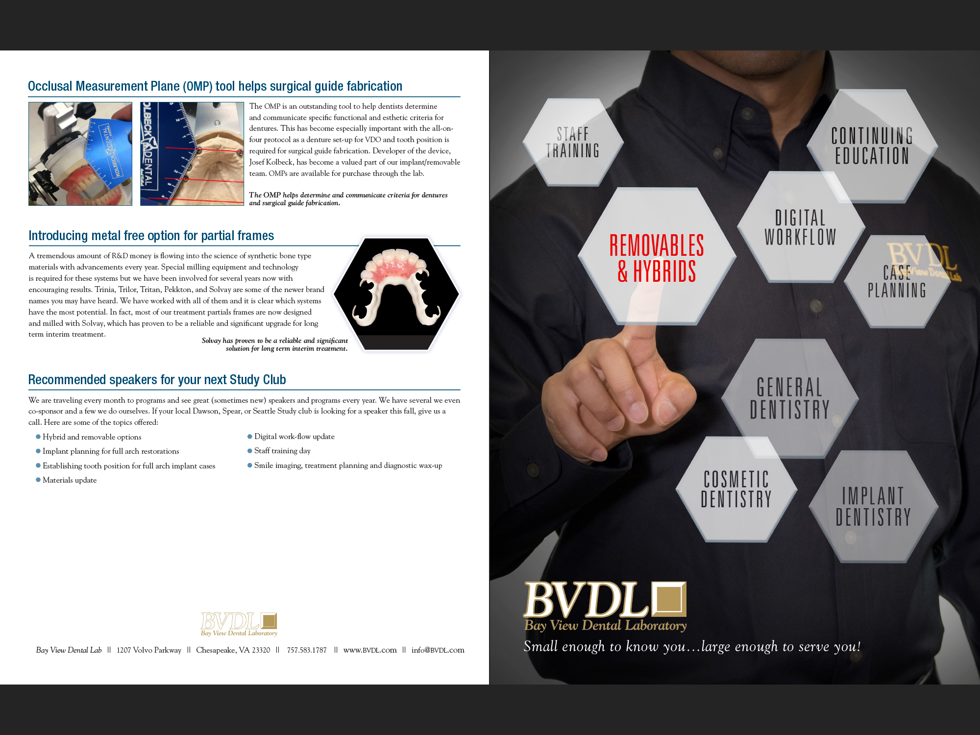 Bay View Dental Lab Removables Updates, 2018.