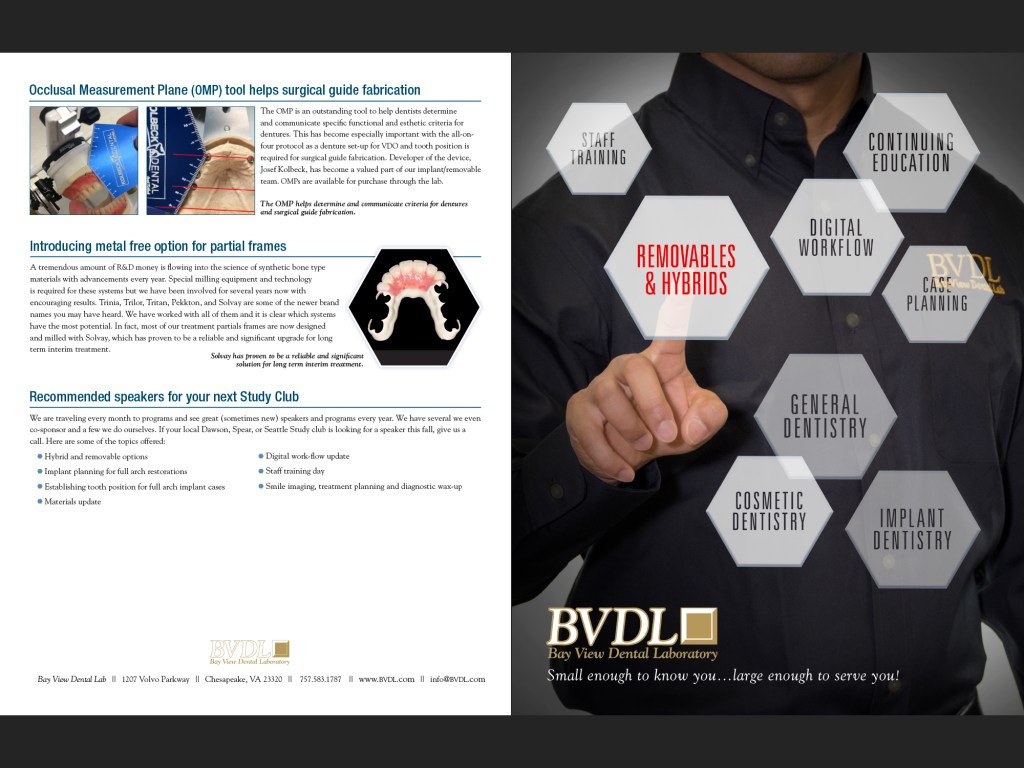 Bay View Dental Lab Removables Updates, 2018.